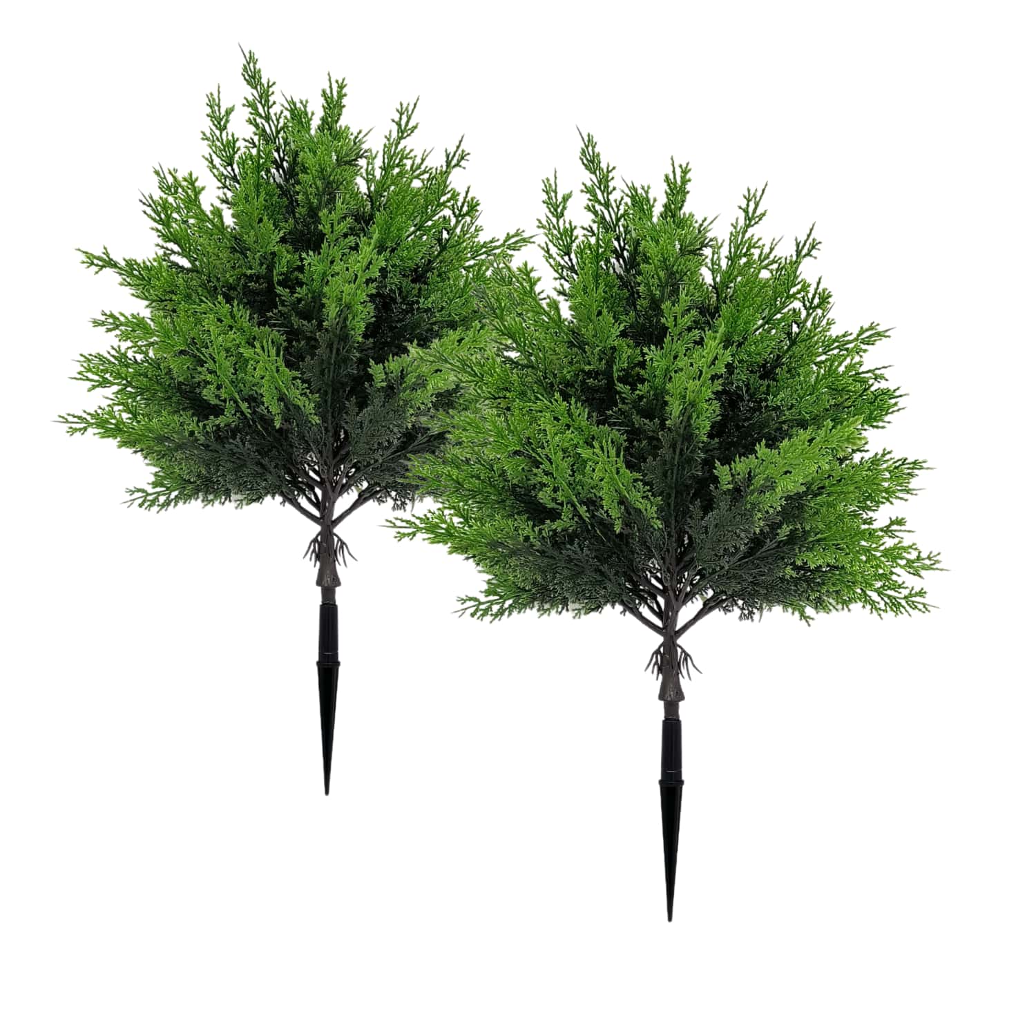 Dracaena Marginata - 2 szt. Sztuczne rośliny zielone do