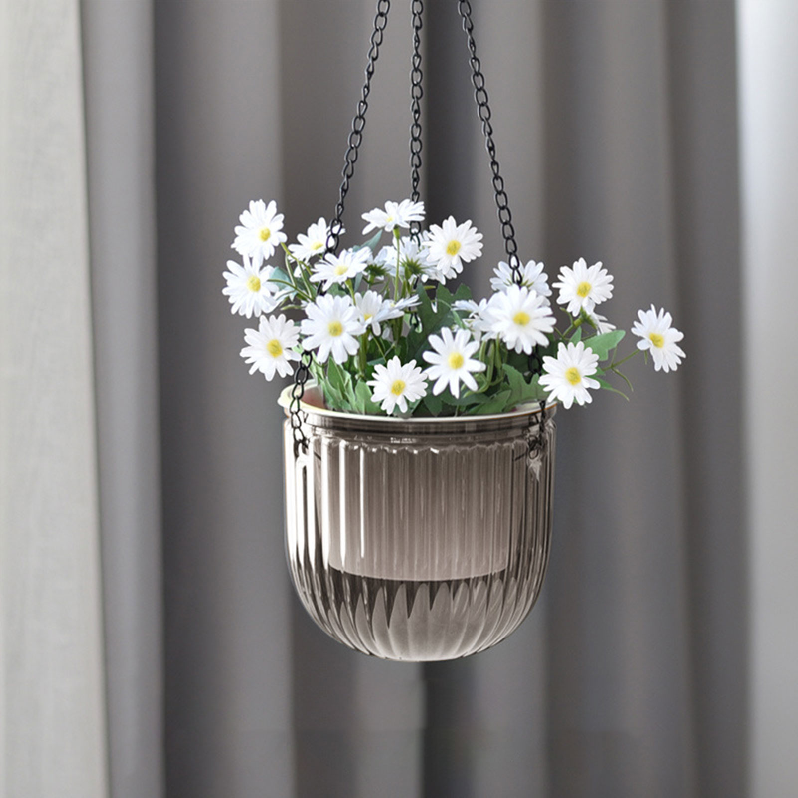 Spider Plant Hanging - Automatyczne doniczki samozraszające, przezroczyste wiszące kosze