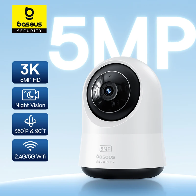 Eufy Camera E220 - Baseus 5MP 3K WiFi kamera IP