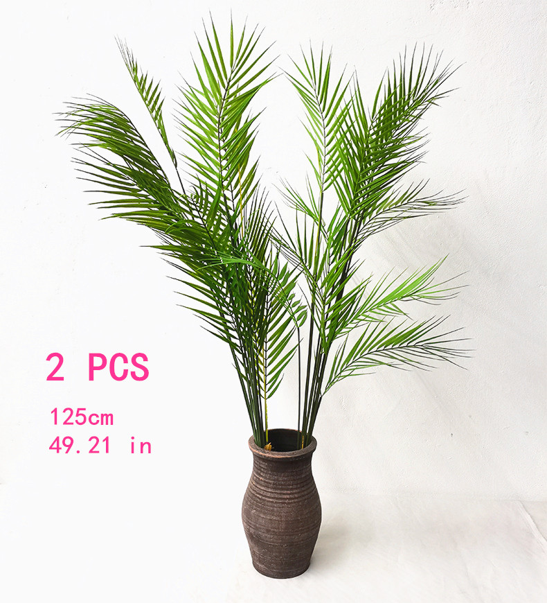 Ficus Lyrata Tree - Duża sztuczna palma zielona tropikalna sztuczne