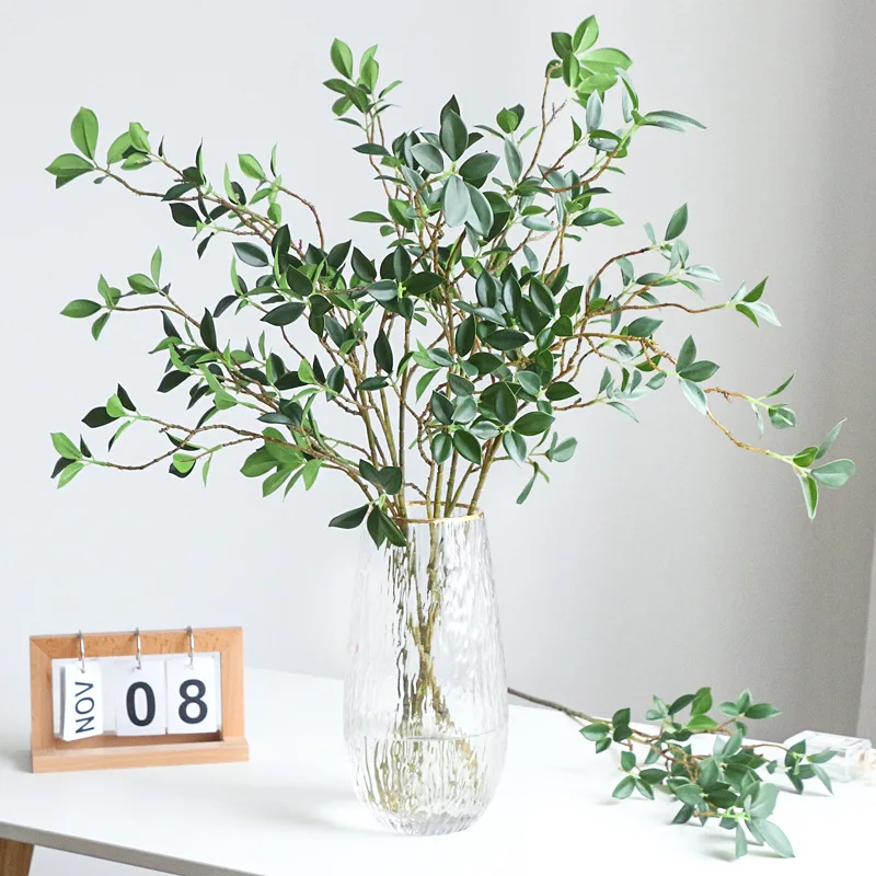 Ficus Lyrata Tree - Sztuczna Tenuifolia Ficus gałąź drzewa sztuczne