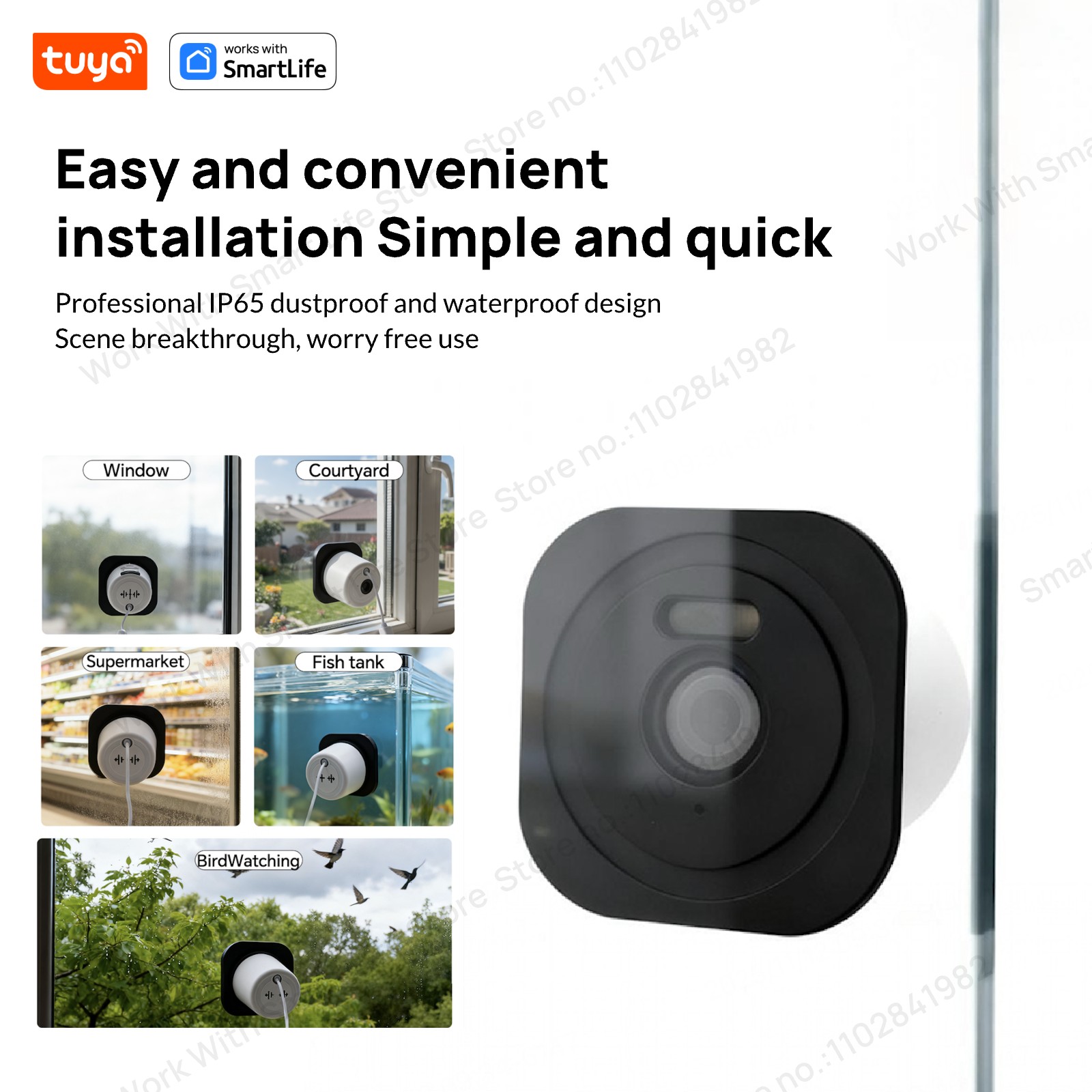 Kamera okienna Tuya 3MP 2K, ka – Eufy Camera E220 recenzja i cena