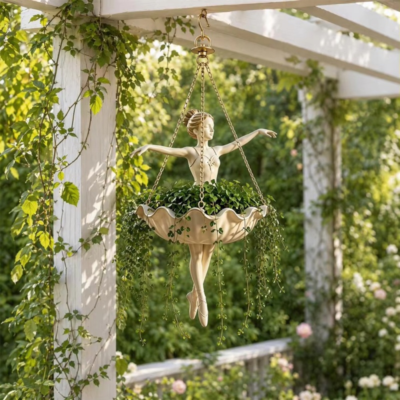 Doniczka wisząca z żywicy w ks – Spider Plant Hanging recenzja i cena