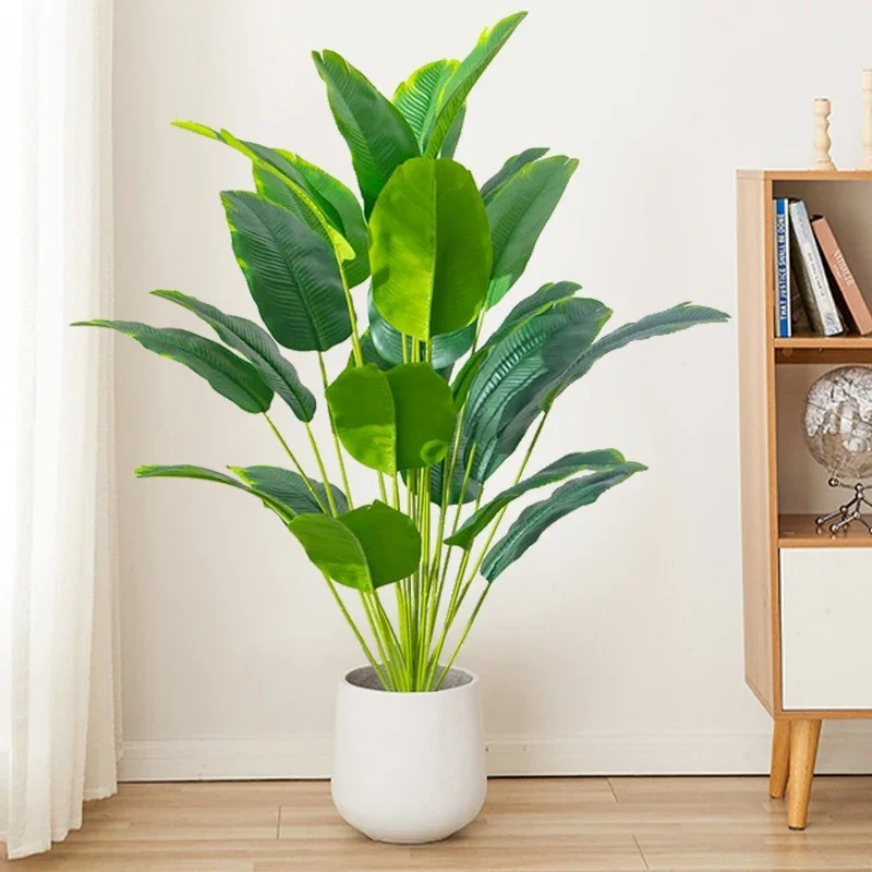 Sztuczne rośliny 67-112 cm Duż – Ficus Lyrata Tree recenzja i cena