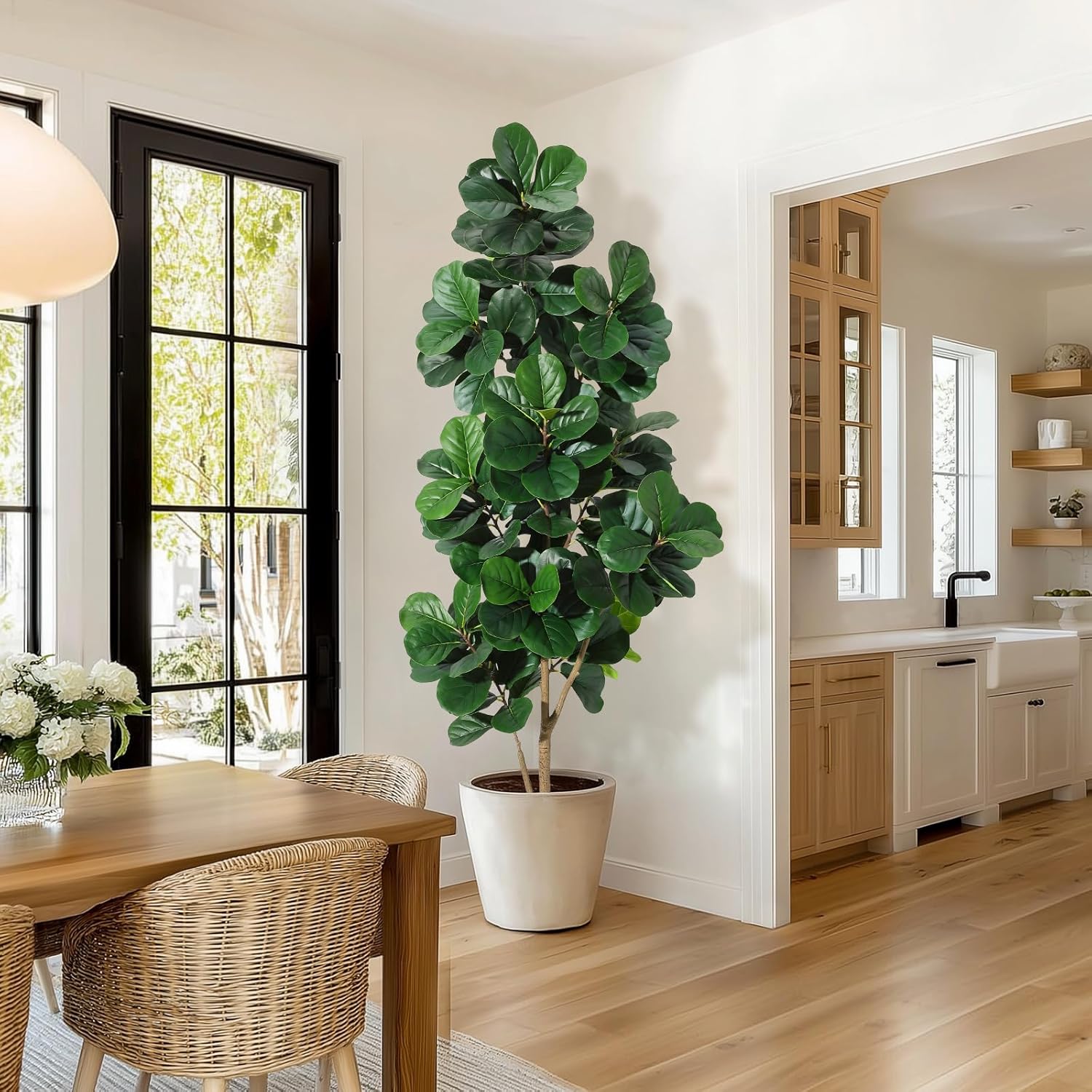 Sztuczny drzewko figowe Fiddle – Ficus Lyrata Tree recenzja i cena